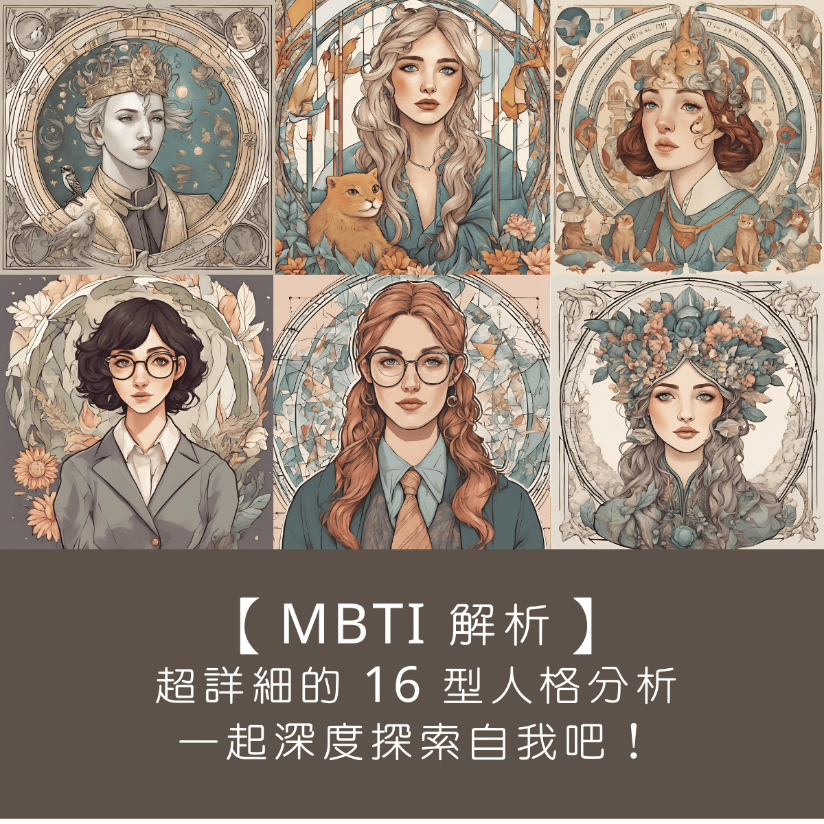 【MBTI 解析】超詳細的 16 型人格分析，一起深度探索自我吧！